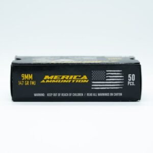 Merica Ammunition 9mm 147grn FMJ