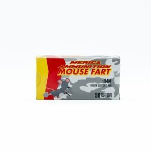 Merica Ammunition Mouse Fart 147grn FMJ 9mm