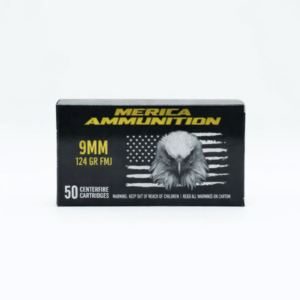Merica Ammunition 9mm 124grn FMJ