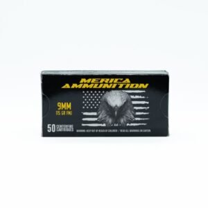 Merica Ammunition 9mm 115grn FMJ